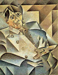 gr Portrait of Picasso Art A4 Photo Print