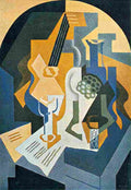 gr Still Life with Fruit Dish and Mandolin Art A4 Photo Print