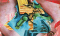 gr Violine and Glass Art A4 Photo Print