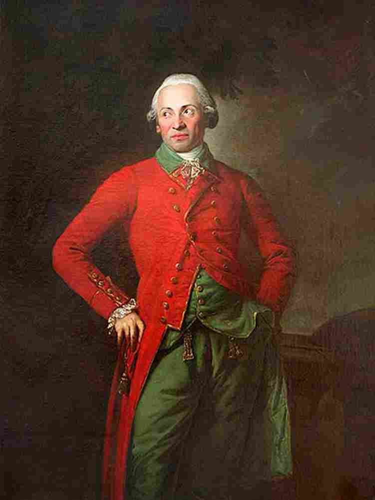 graff Johann Christian von Hofenfels Art A4 Photo Print