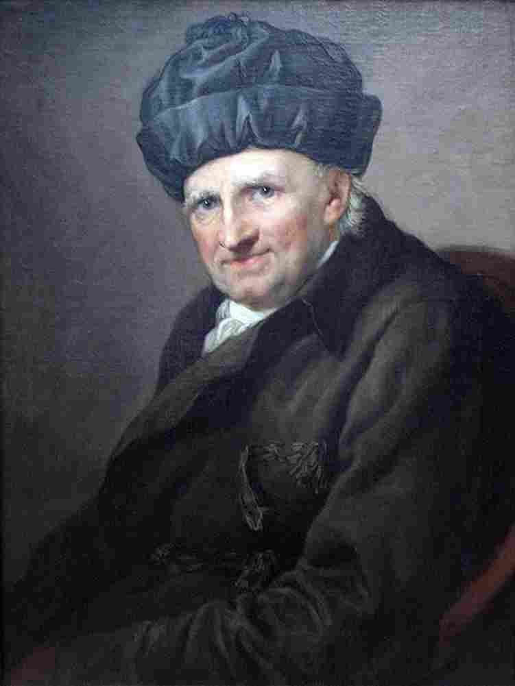 graff Provost Johann Joachim Spalding in a Housecoat Art A4 Photo Print