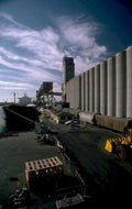 grain elevator freighter 1980s 1990s A4 Photo Print