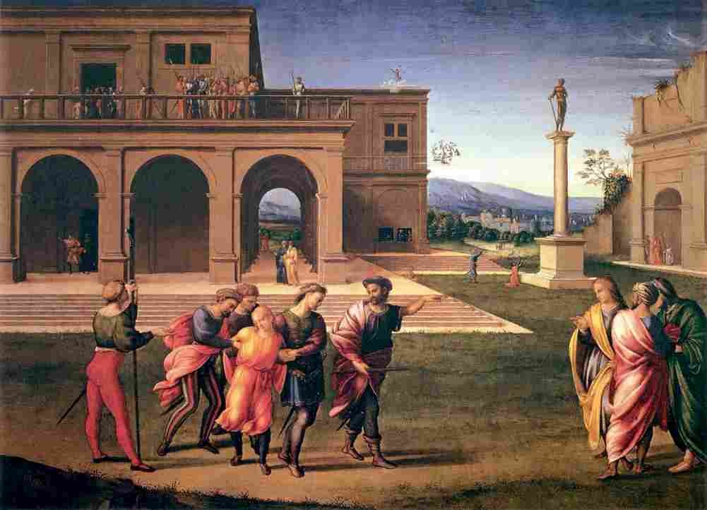 granaccci joseph conducted to prison Art A4 Photo Print