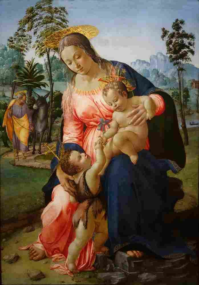 granaccci rest on the flight into egypt Art A4 Photo Print