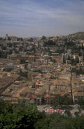 granada albaicin cityscape 1980s 1990s A4 Photo Print