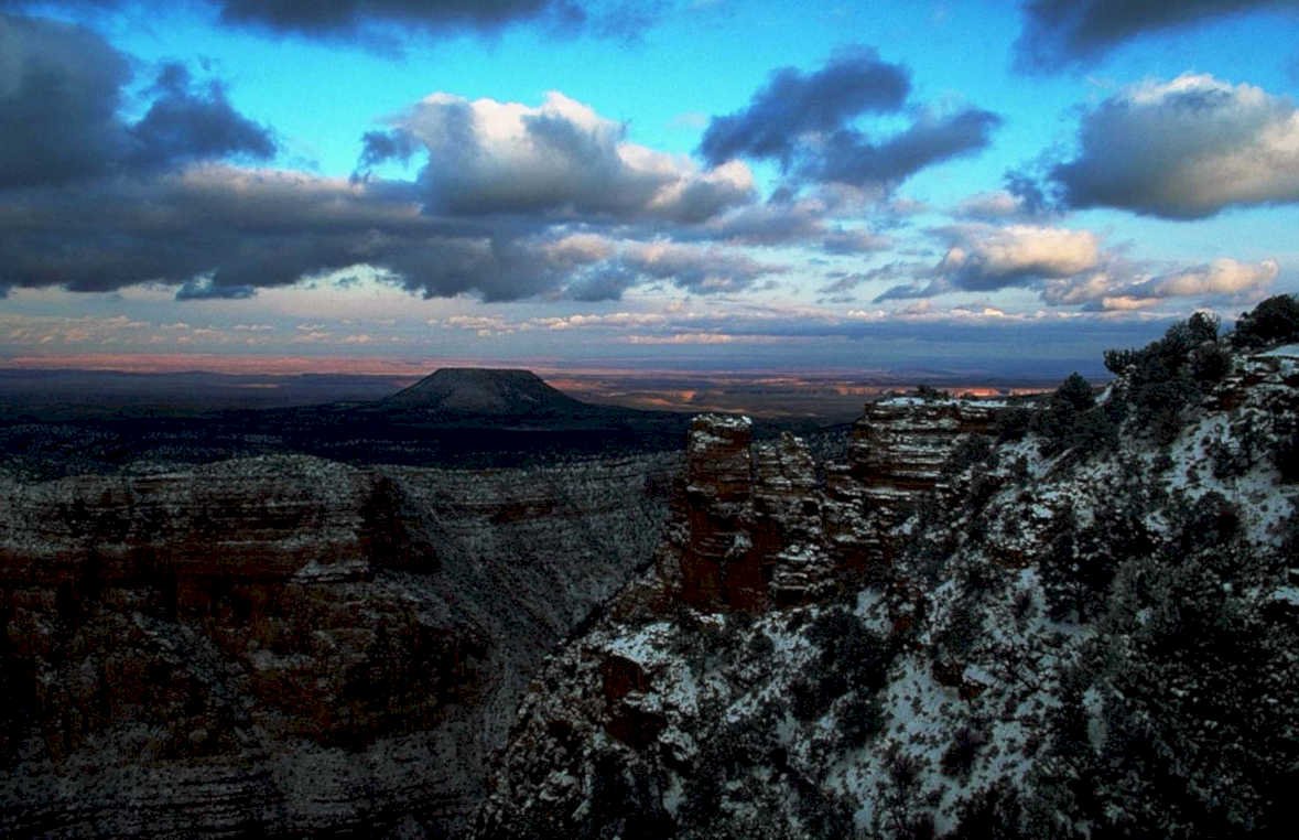 grand canyon winter 11980s 1990s A4 Photo Print