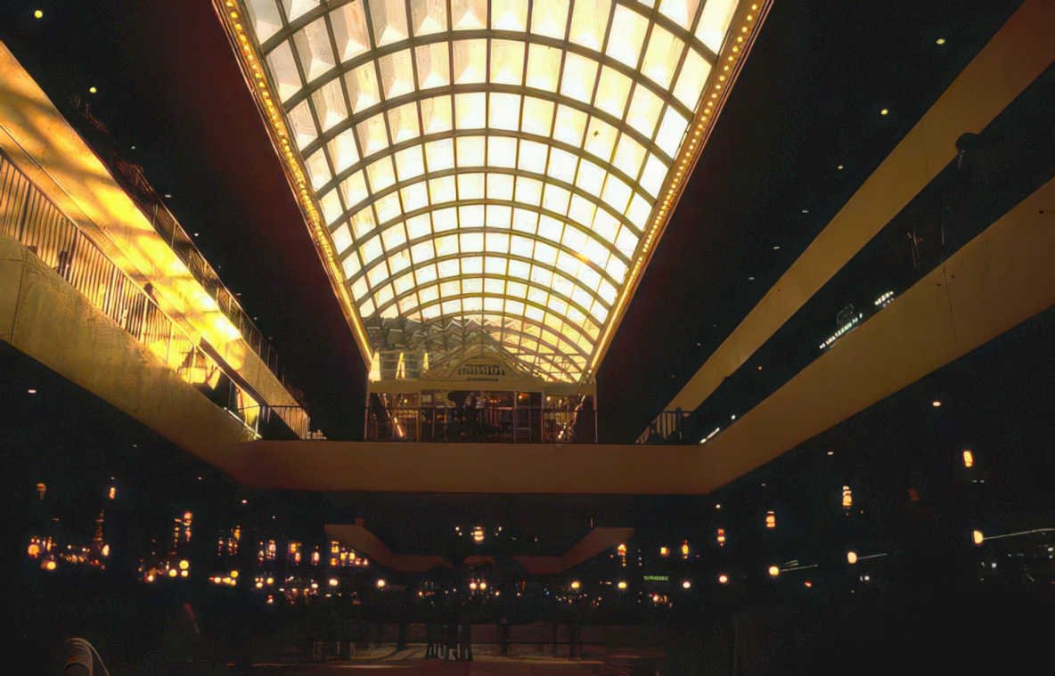 grand central ceiling 1 Vintage A4 Photo Print