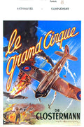 grand cirque le belge Advert A4 Photo Print