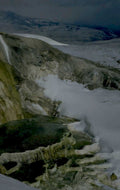 grand prismatic spring 1980s 1990s A4 Photo Print