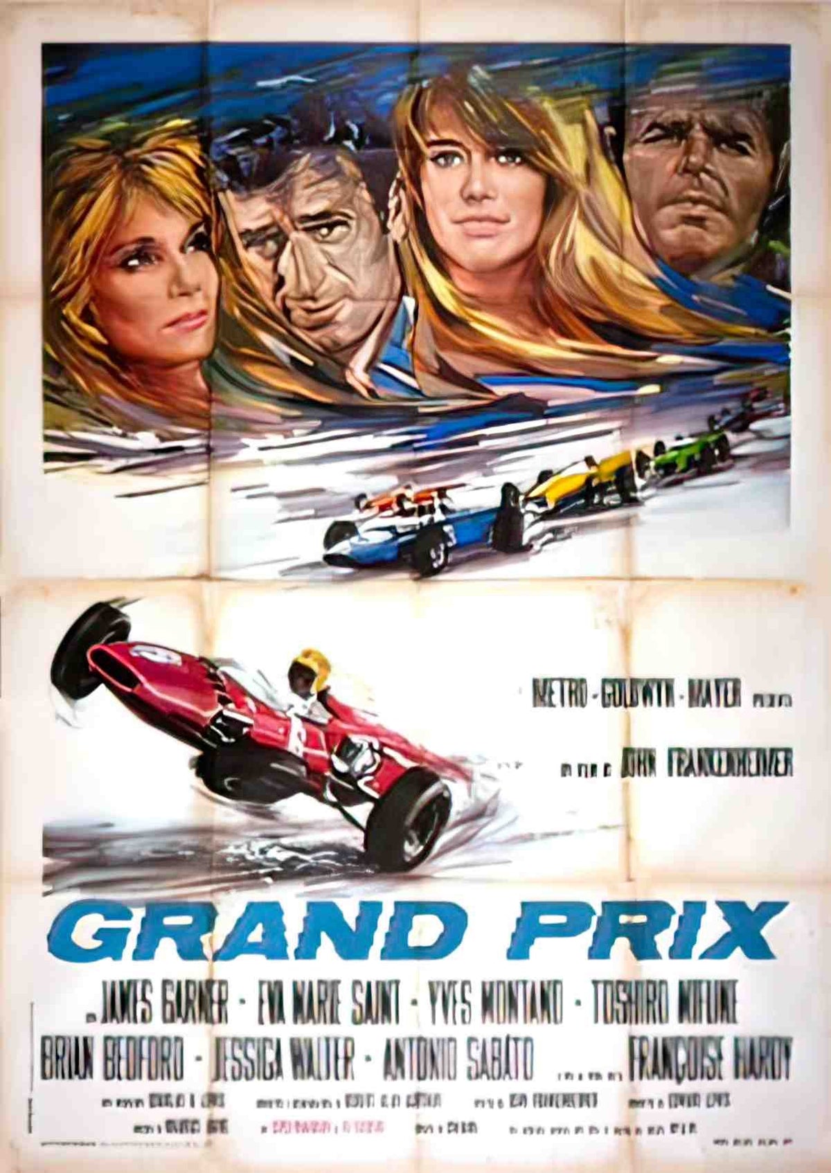 grand prix ital 4F Advert A4 Photo Print