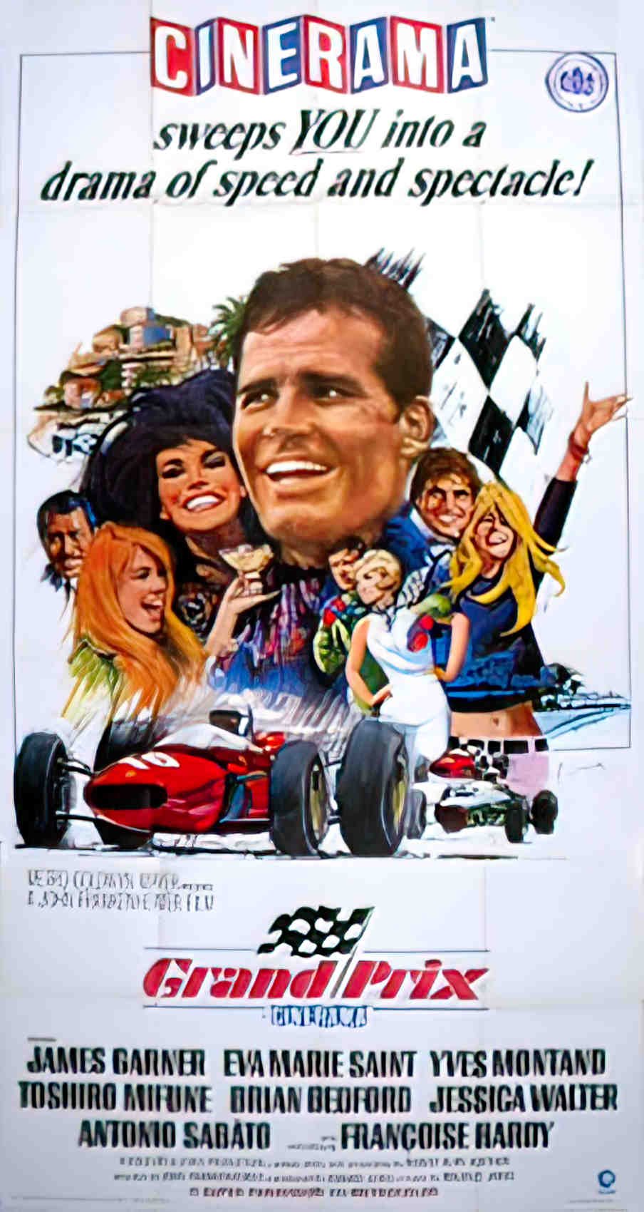 grand prix us 3sh Advert A4 Photo Print