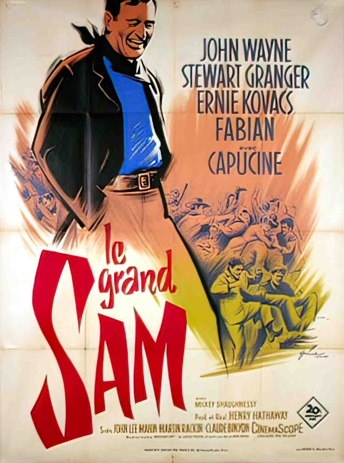 grand sam le Advert A4 Photo Print