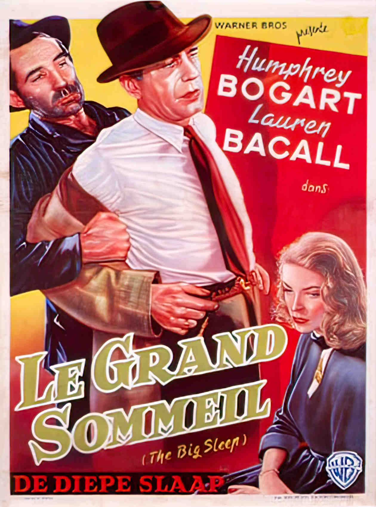grand sommeil le belge Advert A4 Photo Print