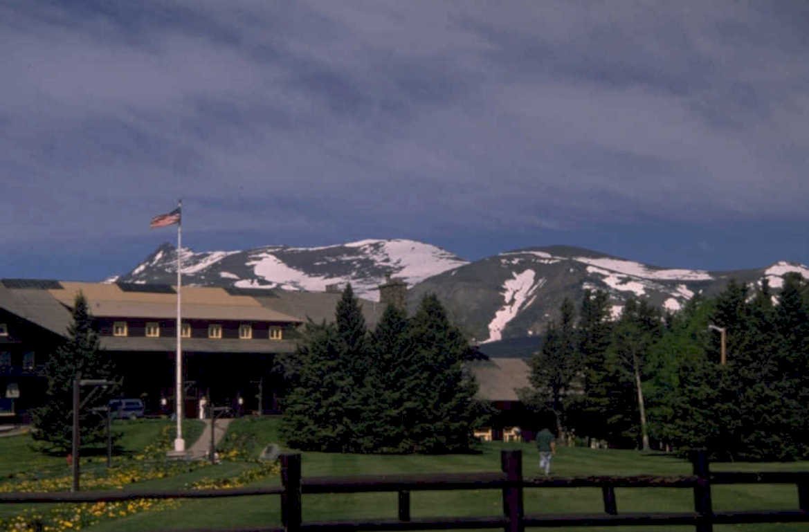 grand teton resort 1980s 1990s A4 Photo Print