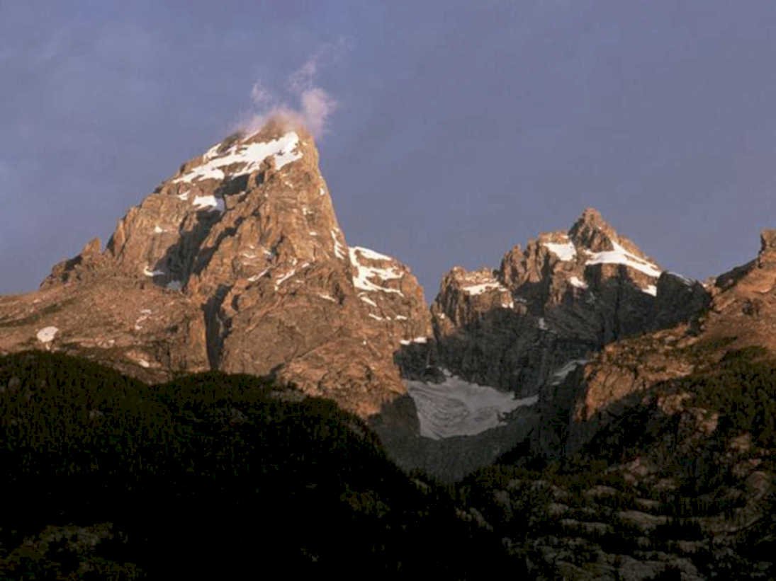 grand teton sunrise1980s 1990s A4 Photo Print