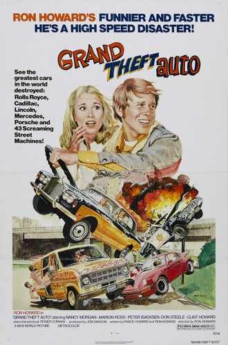 grand theft auto  01 film star poster A4 Photo Print