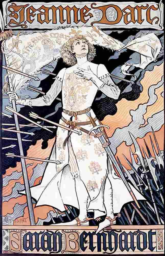 gras Sarah Bernhardt Art A4 Photo Print