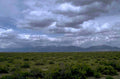 grassland mountains clouds 1980s 1990s A4 Photo Print