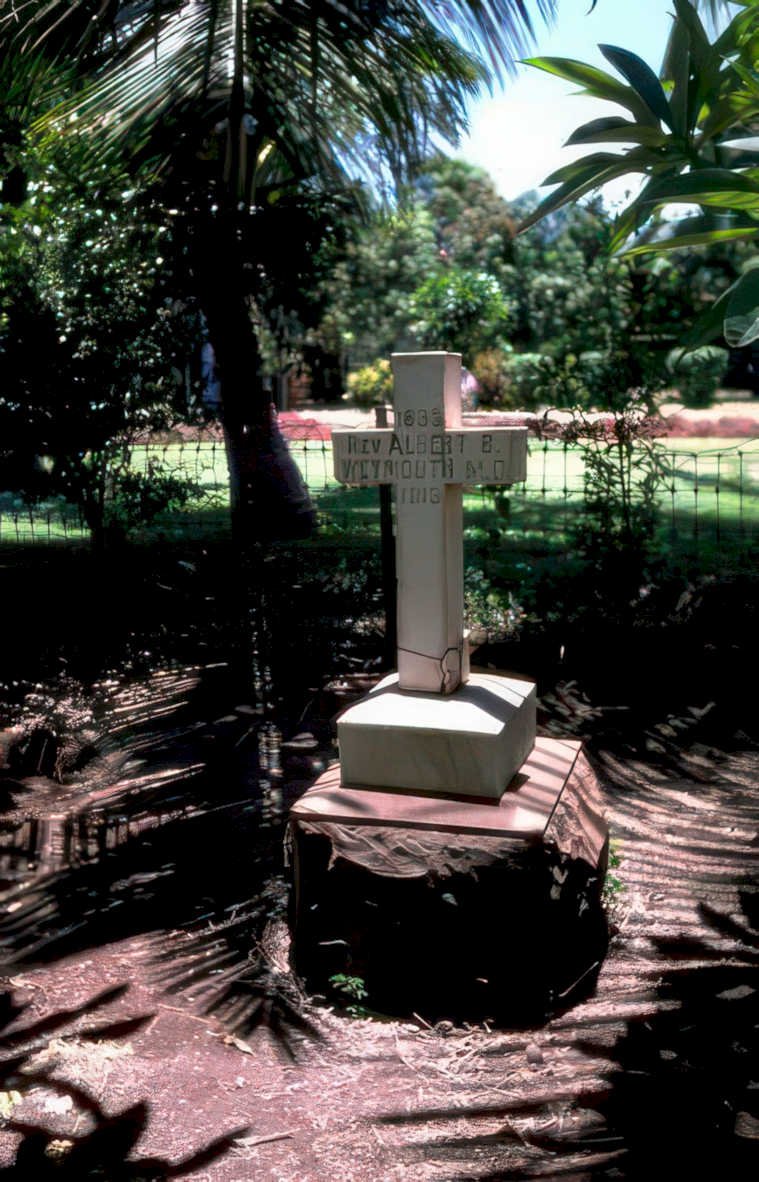 grave cross weymouth Vintage A4 Photo Print