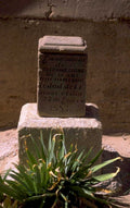 grave marker josephine 1980s 1990s A4 Photo Print