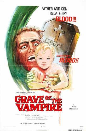 grave of vampire  01 film star poster A4 Photo Print