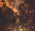 graveyar 3 Art A4 Photo Print
