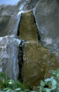gray waterfall cascade Vintage A4 Photo Print