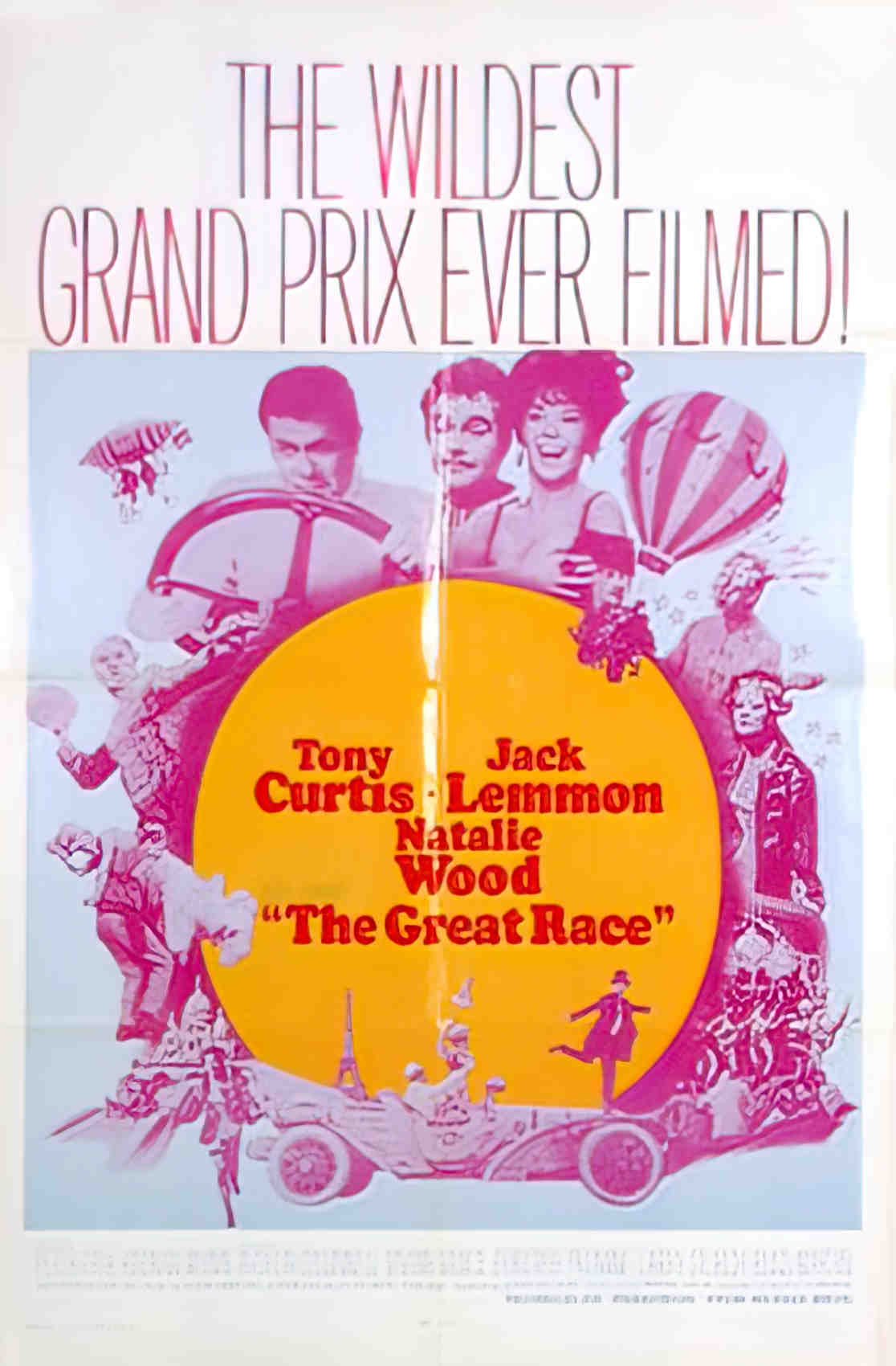 great race the us 1sh R70 Advert A4 Photo Print