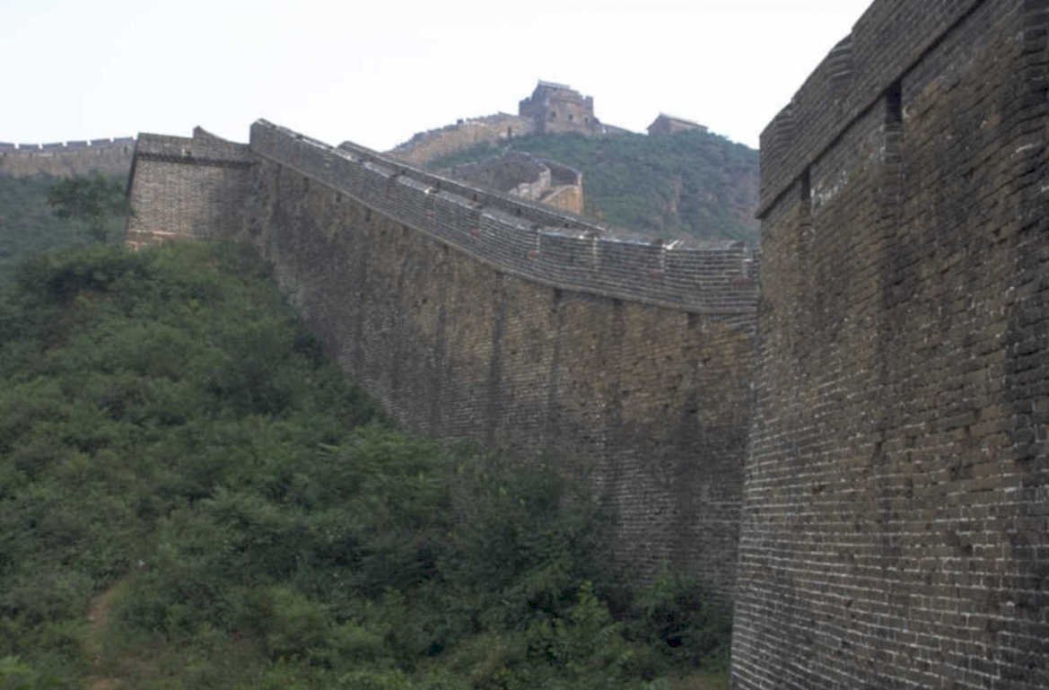 great wall mutianyu 1980s 1990s A4 Photo Print