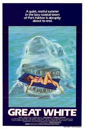 great white  01 film star poster A4 Photo Print