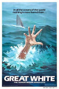 great white  02 film star poster A4 Photo Print