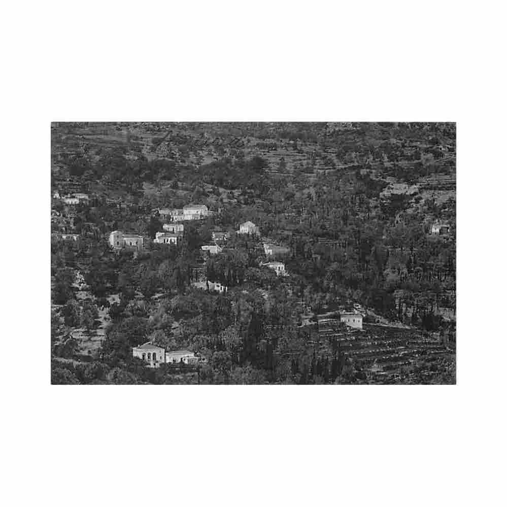greece apikia andros bird s eye view 20269 Vintage A4 Photo Print