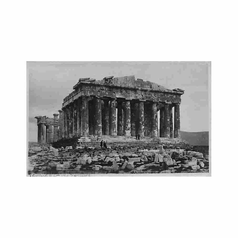 greece athens parthenon felix ragno Vintage A4 Photo Print