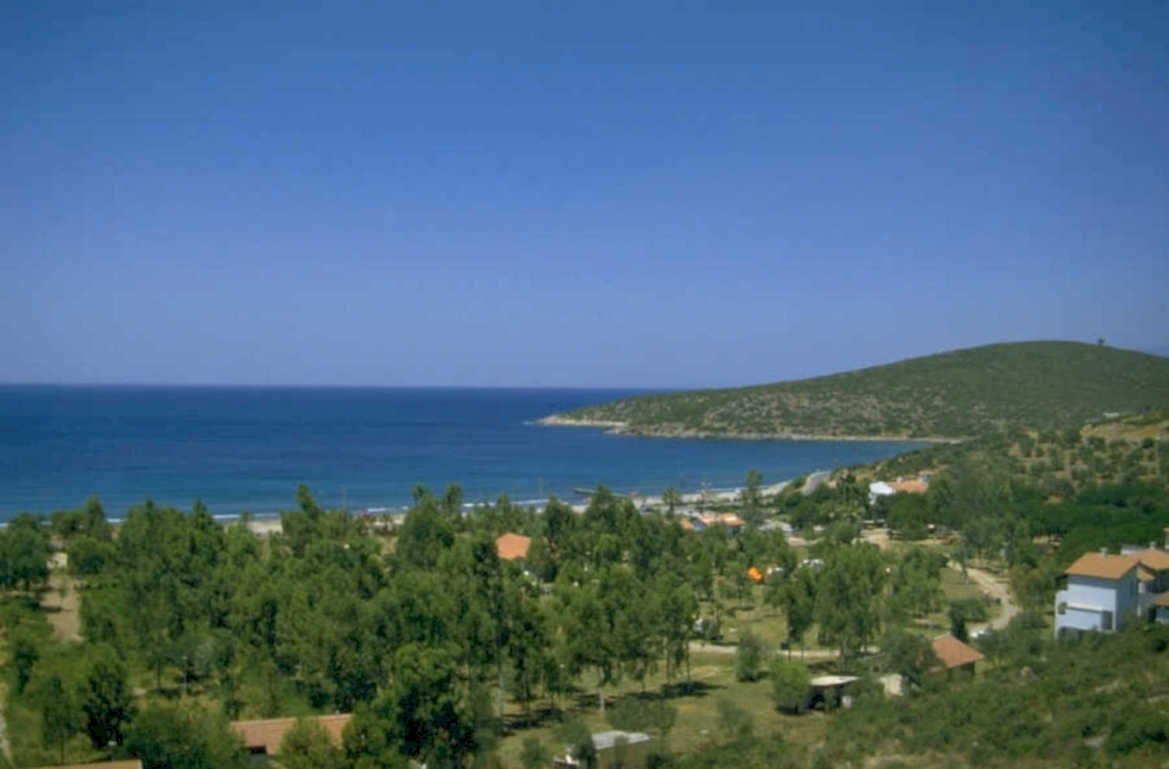 greece coastline sky 1980s 1990s A4 Photo Print