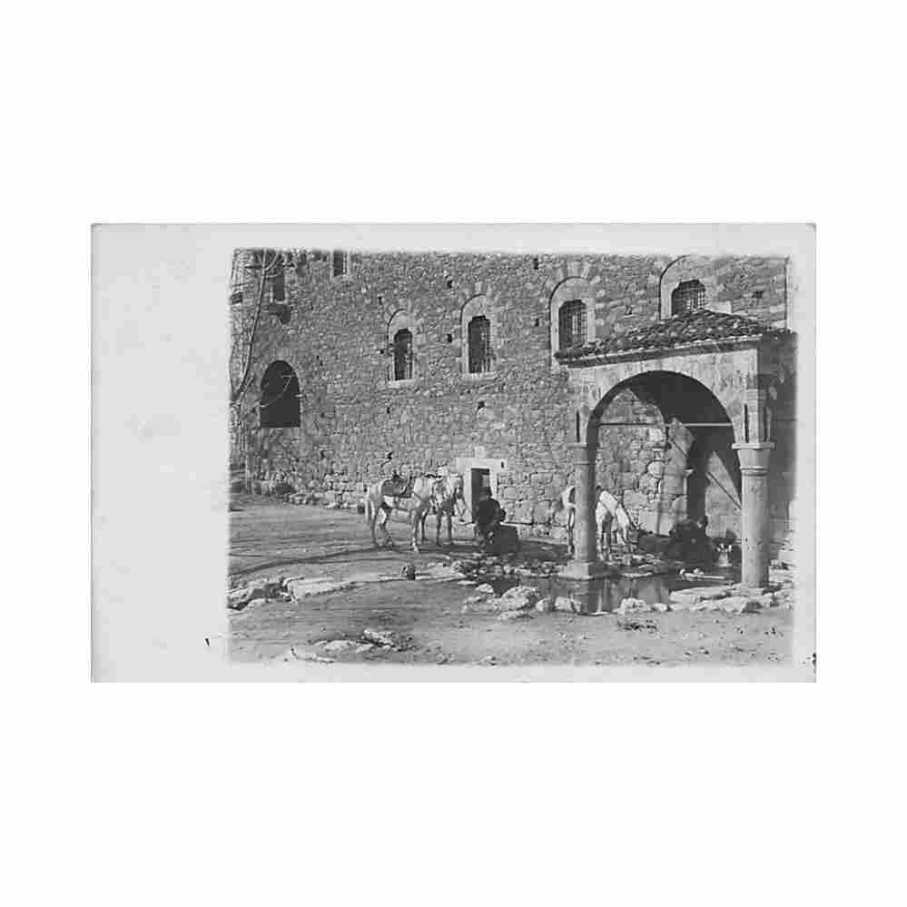 greece ieropigi before 1927 kostenets the church world war one Vintage A4 Photo Print