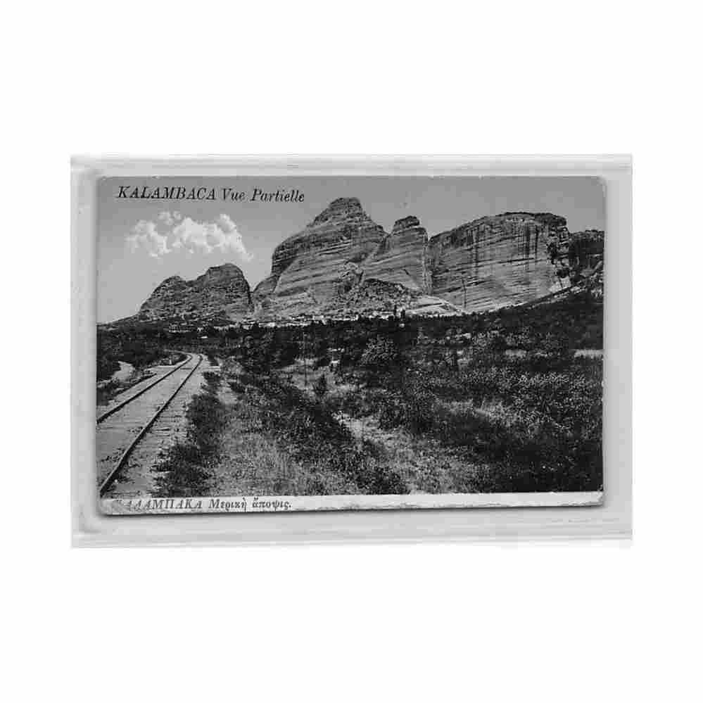 greece kalabaka partial view see scans for condition Vintage A4 Photo Print