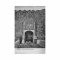 greece rhodes castle gate north side Vintage A4 Photo Print