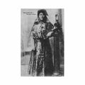 greece salonica turkish lady jacques saul Vintage A4 Photo Print