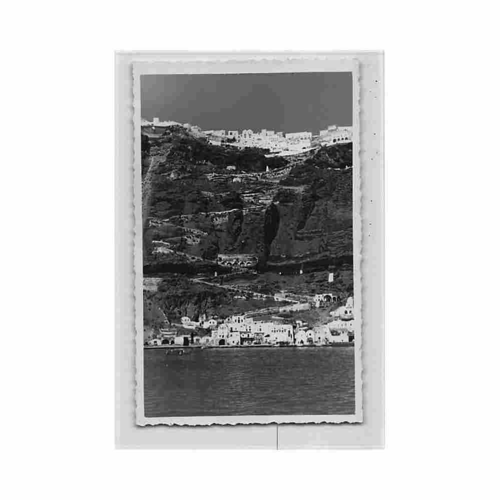 greece santorini the stairs joakimides Vintage A4 Photo Print