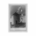 greece santorini windmill joakimides Vintage A4 Photo Print