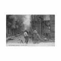 greece thessaloniki the great fire 19 august 1917 Vintage A4 Photo Print