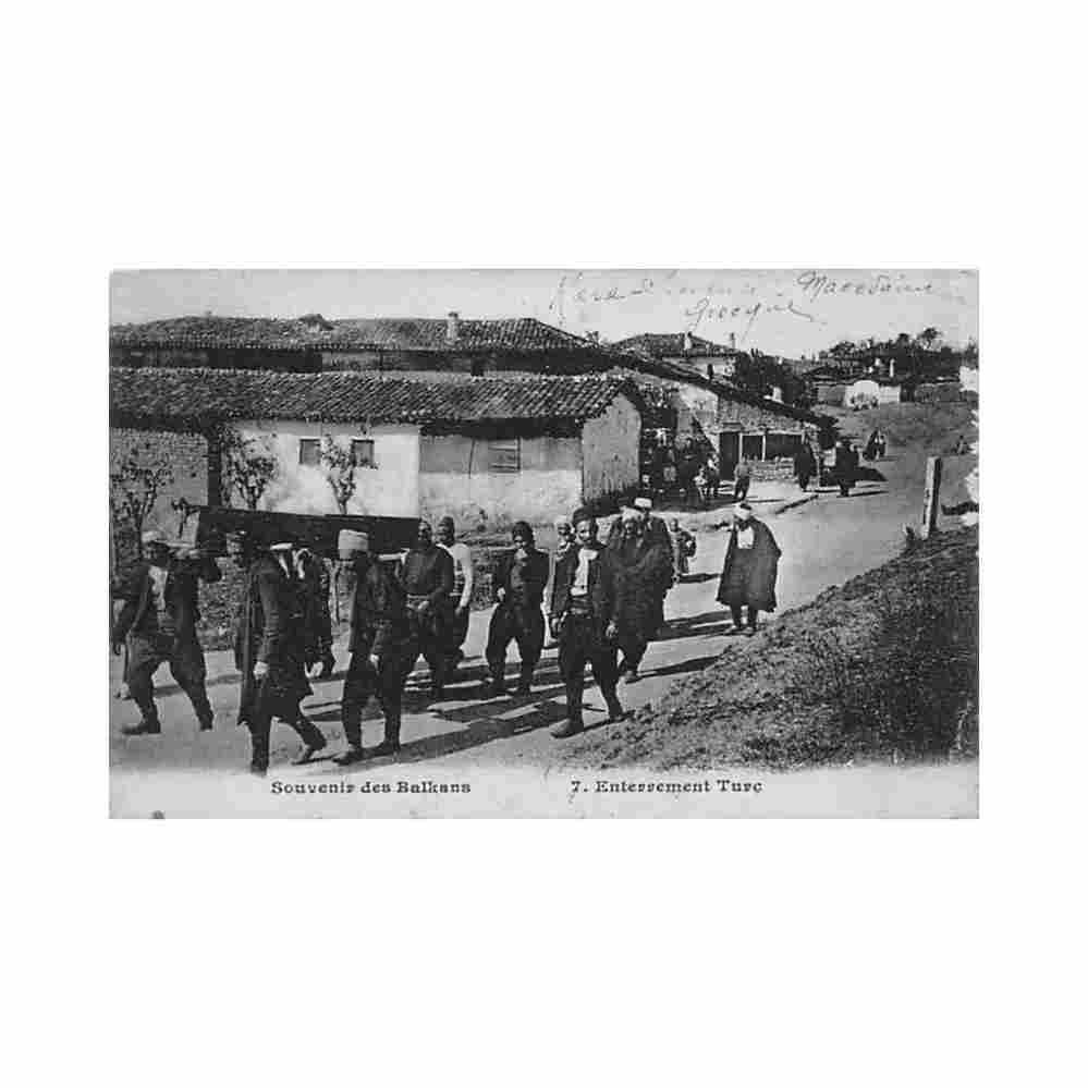 greece turkish burial l gaillard 7 Vintage A4 Photo Print