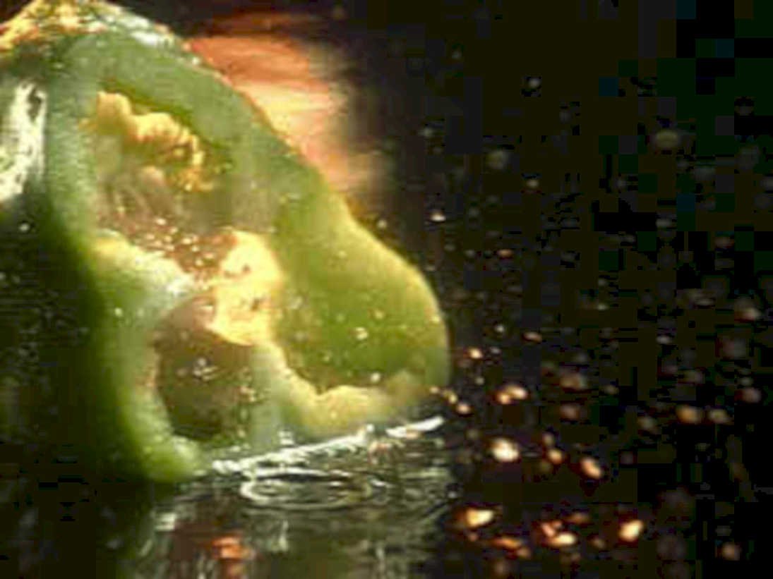 green bell pepper1980s 1990s A4 Photo Print