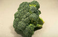 green broccoli head Vintage A4 Photo Print