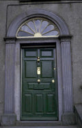 green door 1980s 1990s A4 Photo Print