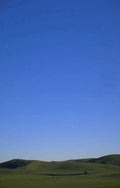 green hills sky 1980s 1990s A4 Photo Print