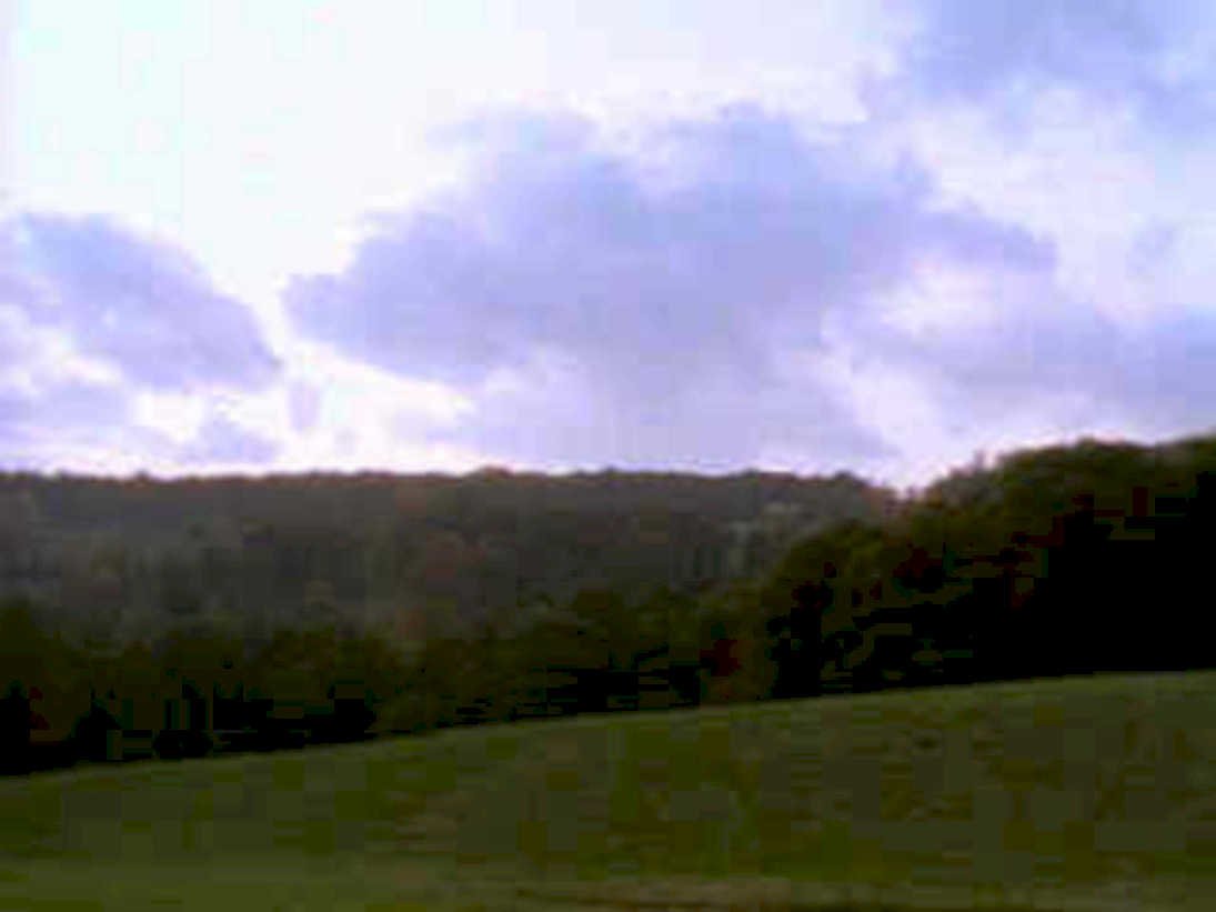 green hills sky1980s 1990s A4 Photo Print