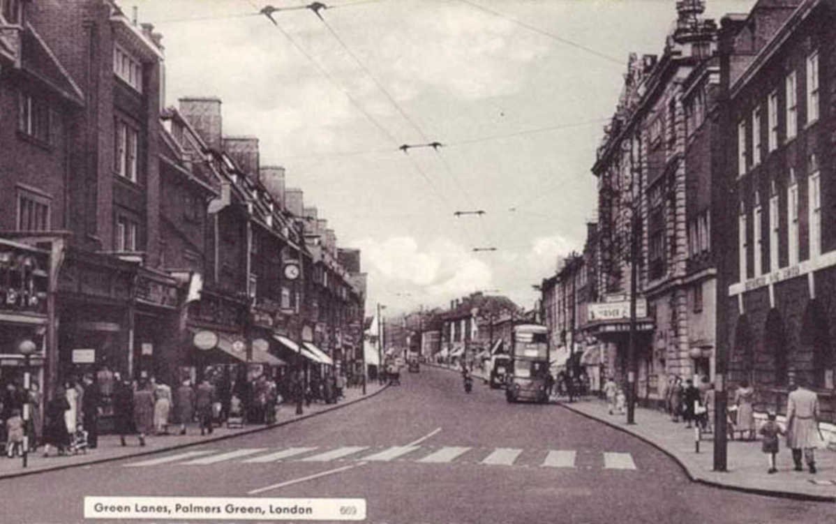 green lanes palmersVintage 1880s 1900s A4 Photo Print