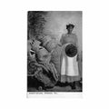 grenada basket seller Vintage A4 Photo Print