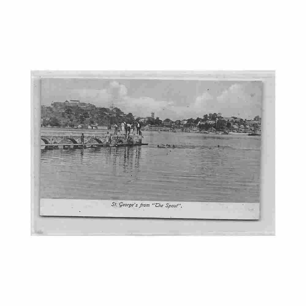 grenada st george s from the spout see scans for condition Vintage A4 Photo Print